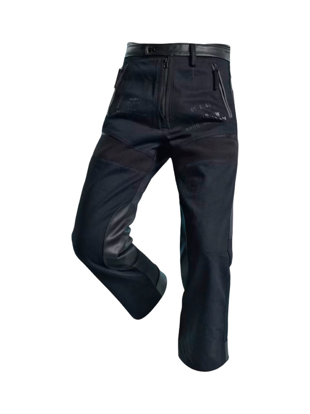 G-Star Women's E Moto L Pants Black NWT Size - Picture 8 of 12